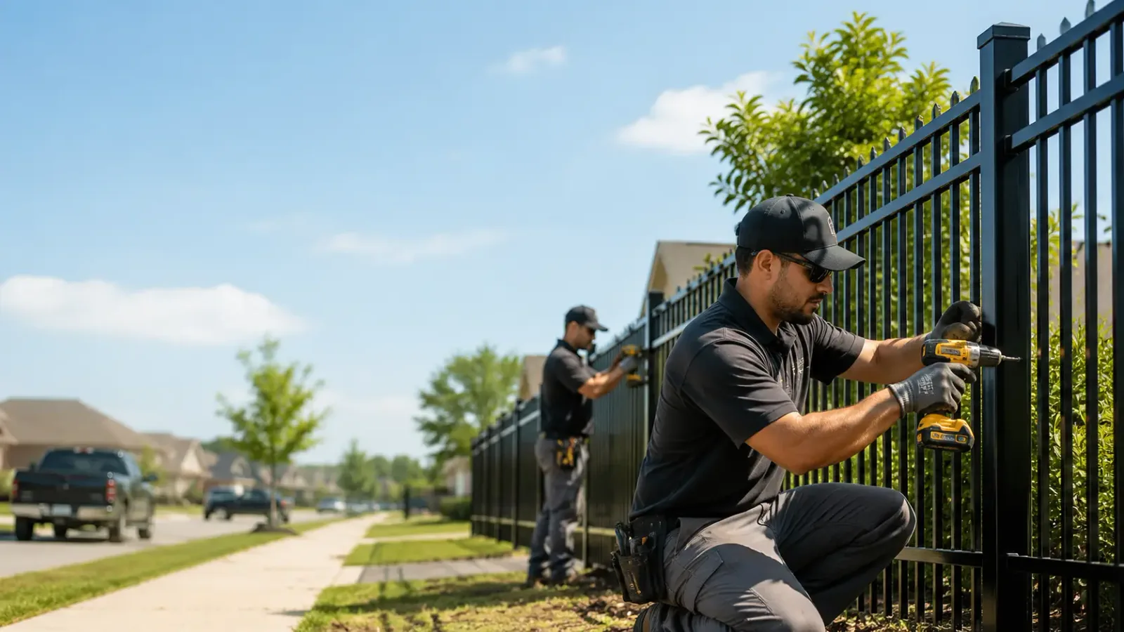 Metal Fence Installation in Pelsor, AR